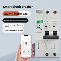 Disjoncteur intelligent IoT 4G WiFi 4 pôles 50/60Hz 6000A avec contrôle à distance via l'application Tuya et suivi de la consommation électrique pour le commerce international