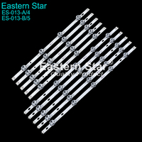 Rétroéclairage LED ES-013 Eastern Star DRT 3.0 50'' _A TYPE REV02,L GS pour téléviseur 50 pouces LC500DUE 5A+5B/SET 458MM*15MM*1MM