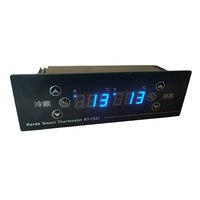 Termostato Digital Programable para Refrigerador KT-7521 con Panel Grande, Gestiona 3 Funciones: Refrigeración + Congelación + Control de Iluminación
