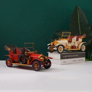Vintage Retrò In Metallo Artigianato di Alta Qualità Fatti A Mano Modello di <span class=keywords><strong>Auto</strong></span> Per La Casa E L'ufficio Decorazione Diecast Modello di <span class=keywords><strong>Auto</strong></span> Veicoli Giocattolo - Product Image 2
