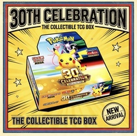Boîte Cadeau Pokémon M6a Japonaise Commémorative 30ème Anniversaire TCG Pikachu Collection Cartes Jouets Booster Scellé