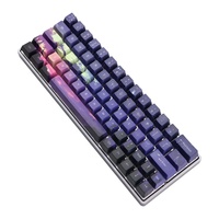 Dawn Of Light OEM Papan Ketik PBT, 71 Tombol Sublimasi Lima Sisi Cocok dengan GH60/GK64/GK61 Papan Ketik Mechacanil