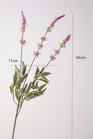 Buket Lavender Buatan Plastik Berkualitas Tinggi untuk Dekorasi Acara Pernikahan Luar Ruangan dan Hari Valentine