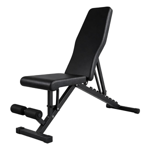 Banco de Pesas Metálico Plegable y Ajustable, Equipo de Entrenamiento de Fuerza Multiusos para Gimnasio en Casa, Ejercicio de Cuerpo Completo - Product Image 1