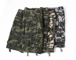 BAWANGCHENG Custom Multi-Pocket 4 colores Cargo Pantalones cortos Senderismo Verano Moda Camuflaje Cargo Pantalones cortos para hombres - Product Image 6