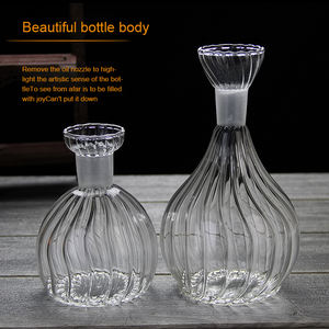 Fabricant <span class=keywords><strong>Pot</strong></span> de <span class=keywords><strong>vinaigrette</strong></span> en verre à haute teneur en borosilicate Bouteille <span class=keywords><strong>Pot</strong></span> de soja Assaisonnement scellé <span class=keywords><strong>Pot</strong></span> d'huile en verre à rayures - Product Image 4