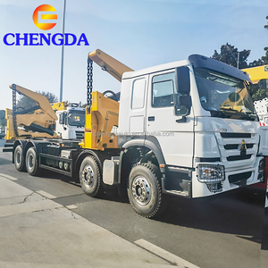 Truk pengangkut sisi kontainer 20 kaki 40 kaki 37ton derek MQH37A truk pengangkut samping - Product Image 4