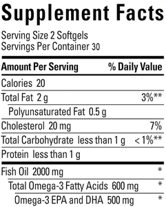 Dapat disesuaikan omega 3 minyak ikan softgel Supplenet mendukung jantung otak sehat tingkat kolesterol 3 minyak ikan softgel - Product Image 2