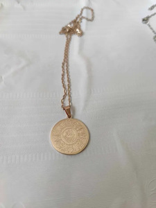 Islam Muslim Ancient Coins Necklaces Titanium Steel Muslim Coin <strong>Items</strong> Ayatul Kursi Pendant <strong>Religious</strong> Islamic Ornament Necklace - Product Image 4