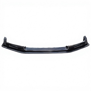 EV Style Carbon Front Bumper Lip for Honda Civic 10TH Gen FK8 Type R Si 2016+ Upper & Lower Lip <b>Splitter</b> Front Chin Spoiler - Product Image 1