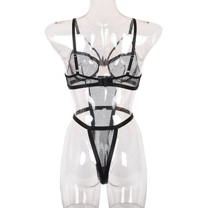 Lencería Sexy con Copas de Encaje Transparente, Proveedor Mayorista de Lencería con Copas - Product Image 6