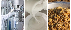 60L Commercial Industrial Coating & <b>Paint</b> Mixer Electric Manual Lifting Type Pulping Machine Blender - Product Image 4