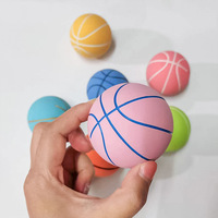 Mini ballon de basket en caoutchouc à rebond élevé pour enfants, idéal comme cadeau (Diamètre) 6cm Baloncesto