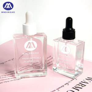 Chai thủy tinh 15ml 30ml 50ml 100ml 120ml hình vuông trong suốt dùng đựng mỹ phẩm, tinh dầu dưỡng tóc, serum dưỡng mặt, chai nhỏ giọt thủy tinh - Product Image 5