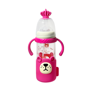 Bouteille de lait pour bébé en silicone de qualité alimentaire personnalisée en gros, 240 ml, <span class=keywords><strong>biberon</strong></span> pour nourrissons, eau, alimentation - Product Image 6