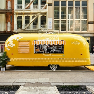 Remorque alimentaire BBQ 2025, camion de nourriture avec cuisine complète, chariots de nourriture mobiles pour kebab doner à vendre - Product Image 6
