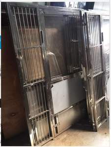 Gabbie per animali YSVET-DK1 cane walk-in canile veterinario gabbie cane 304 acciaio inossidabile con il miglior prezzo - Product Image 5