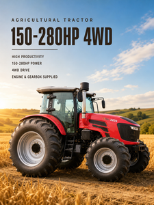 Tractor Agrícola 4x4 de Alta Productividad de 150HP-280HP con Motor y Caja de Cambios, Suministro Directo de Fábrica en China - Product Image 6