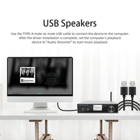 Amplificateur audio stéréo karaoké professionnel de classe D 2x50W avec son Hi-Fi 5.0 Modèle CL-600B