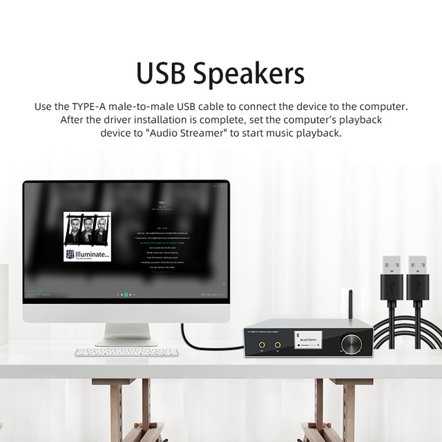 Professional Audio Class d Power Amplifiers BT Audio Amplifier  Hi-Fi BT Stereo Karaoke Audio Amplifier Amplificador De Audio