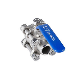 Vanne à bille en acier inoxydable Kequan 316 304, 1 pouce, soudée, manuelle, pour l'eau, Q61F 16P - Product Image 2