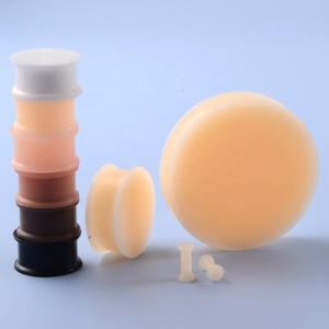 Bouchons d'<span class=keywords><strong>oreille</strong></span> classiques en silicone souple et épais, tunnel solide en forme de fleur, grand calibre, dilatateur d'<span class=keywords><strong>oreille</strong></span>, bijoux de piercing d'<span class=keywords><strong>oreille</strong></span>, fiançailles - Product Image 6