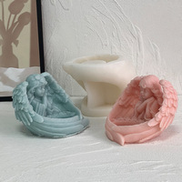 Moule en silicone résistant à la chaleur pour ailes d'ange, outils de pâtisserie DIY, pour boîte de rangement en résine, vente chaude