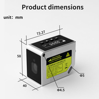 Télémètre laser haute précision FUWEI 20m FLR-2000N-UIR DC15-30V pour la mesure de distance de niveau de matériaux/liquides