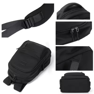 <span class=keywords><strong>Mochila</strong></span> Técnica Impermeable Minimalista - Bolsa Premium para Portátil de Negocios con Puerto de Carga USB y Materiales Sostenibles con Certificación REACH - Product Image 5