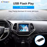 Joyeauto CarPlay pour JEEP Uconnect 8.4 Écran Tactile Android Auto Lecteur DVD Voiture et CD Fonction Mirror Link Système d'Exploitation Linux