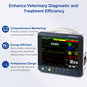 OLIVE Portable vétérinaire multi-paramètres animaux moniteur patient utilisation hospitalière soins critiques surveillance vétérinaire - Product Image 2