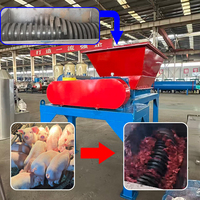 Équipement de production de farine d'os de technologie avancée pour les abattoirs/pour le traitement des poulets/cow/pig/sheep/chicken morts