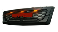 Calandre avant DMAX avec éclairage LED Pièces automobiles ABS D MAX 2016-2018 Kits de carrosserie