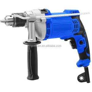 220v 110v Variable Speed Reversible Switch Professional Electric Impact Drill Portable Industrial Hand Drill Machine 13mm 1050W