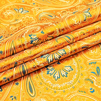 Tissu Jacquard Brocart de Soie Imprimé en Nylon Haute Densité pour Vente en Gros, Échantillon Gratuit de Tissu Brocart Jacquard de Luxe pour Robe