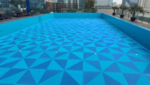 Dalles de <span class=keywords><strong>piscine</strong></span> en <span class=keywords><strong>mousse</strong></span> antidérapante 8 fois plus épaisses que les revêtements de <span class=keywords><strong>piscine</strong></span>, plus sûres, douces au toucher, élastiques, pour parcs aquatiques et piscines, avec installation facile - Product Image 3