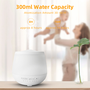 Đa năng 300ml Tinh dầu khuếch tán cho loa Bluetooth 8 màu LED ánh sáng tự động-off mát sương tạo độ ẩm đa năng diffusers - Product Image 3