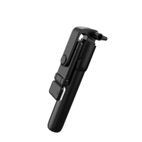 Perche à selfie rotative et réglable R1S 3-en-1 avec trépied, lumière d'appoint LED et télécommande pour diffusion en direct sur téléphone