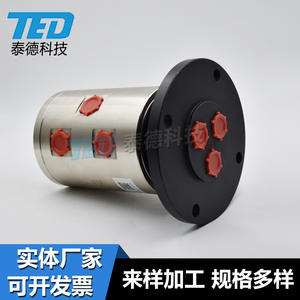 Joints rotatifs multicanaux haute pression 2/8/10 canaux, équipement d'alimentation en huile hydraulique et en eau, vérins hydrauliques à vendre - Product Image 5