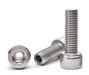 Vis <span class=keywords><strong>creuse</strong></span> à <span class=keywords><strong>tête</strong></span> <span class=keywords><strong>cylindrique</strong></span> à six pans creux en acier inoxydable A2-70 M1.4-M16 - Product Image 1
