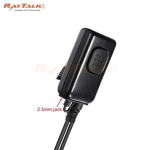 Écouteurs à conduction osseuse de grande taille avec microphone à gorge pour talkie-walkie - Product Image 3