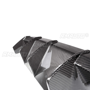 Dry Carbon Fiber <b>Car</b> Rear Bumper Lip <b>Diffuser</b> Spoiler Side Splitters Apron for BMW G80 G81 G82 G83 M3 M4 2021- Rear <b>Diffuser</b> Lip - Product Image 6