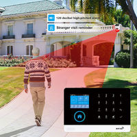 {Fabricante} Sistema de Alarma Inteligente para el Hogar con Control Remoto 2025, WIFI 2.4GHz GSM Inalámbrico, Seguridad para el Hogar con Sensor de Movimiento 8