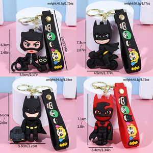 Siêu anh hùng harley quinn Clown Búp bê mặt dây chuyền UV in phim hoạt hình Silicone thân thiện với môi Hợp kim kẽm Carabiner <span class=keywords><strong>Keychain</strong></span> - Product Image 4