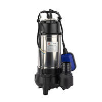Pompe submersible pour eaux usées et excréments en acier inoxydable, haute pression pour l'irrigation agricole