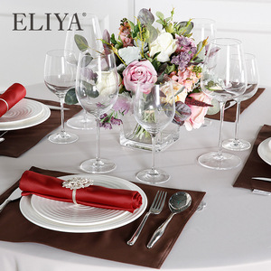 Hotel Sala da pranzo Elegante Decorativo di <span class=keywords><strong>Lino</strong></span> <span class=keywords><strong>Grigio</strong></span> 120 "Round Tovaglie - Product Image 2