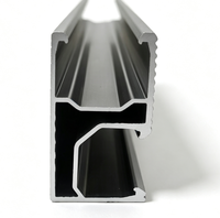 Support de montage sur rail en aluminium anodisé pour panneaux solaires photovoltaïques, durable et résistant à la corrosion, pour panneaux solaires sur toiture