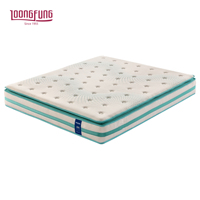 LOONGFUNG OEM/ODM Hybrid-Matratze Vakuumverpackt für Hotel & Zuhause mit Zonen-Taschenfederkern & Memory-Schaum in Queen, King und Full Size