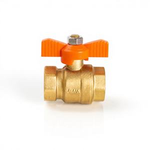 Válvula de Bola de Aleación de Cobre DEKKO, Fabricante OEM, Base Hidráulica, Temperatura Media, Garantía de 50 Años - Product Image 1