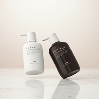Emballage de haute qualité en plastique PET pour savon liquide, gel douche, shampoing, savon pour les mains, lotion, pompe, 300 ml/500 ml